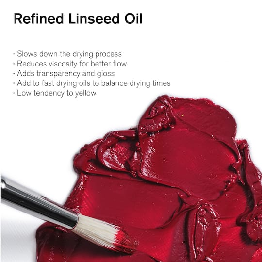 Winsor & Newton™ 250mL Refined Linseed Oil